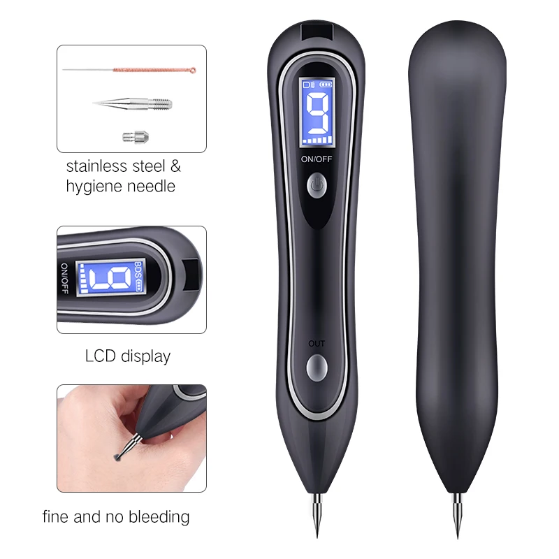 

LCD Laser Plasma Pen Mole Wrinkles Removal Dark Spot Tattoo Freckle Mole Remover
