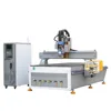cnc router machine with oscillating knife and virtual vision system cutting foam,vinyl