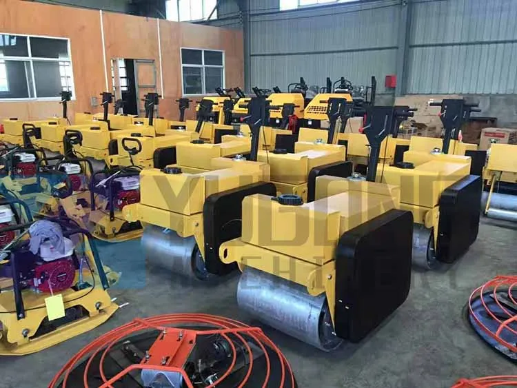 double drum new road roller price