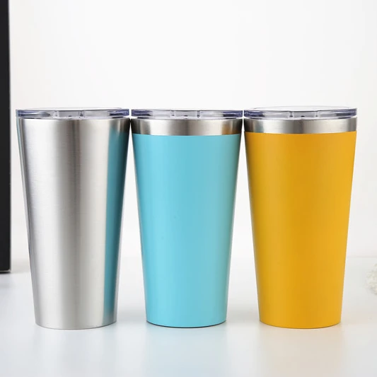 

16oz Coffee Cup Tumbler 304 stainless steel double wall coffee cup Mug with lid, N/a