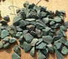 green construction stone chips