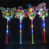 OP-S Factory direct luminous cartoon children party toys gift colorful windmill flash animal LED windmill