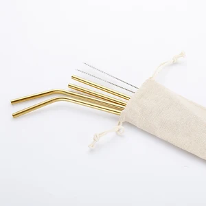 Image of Amazon Top Seller 2019 Eco Friendly Drinking Stainless Steel Straw Metal