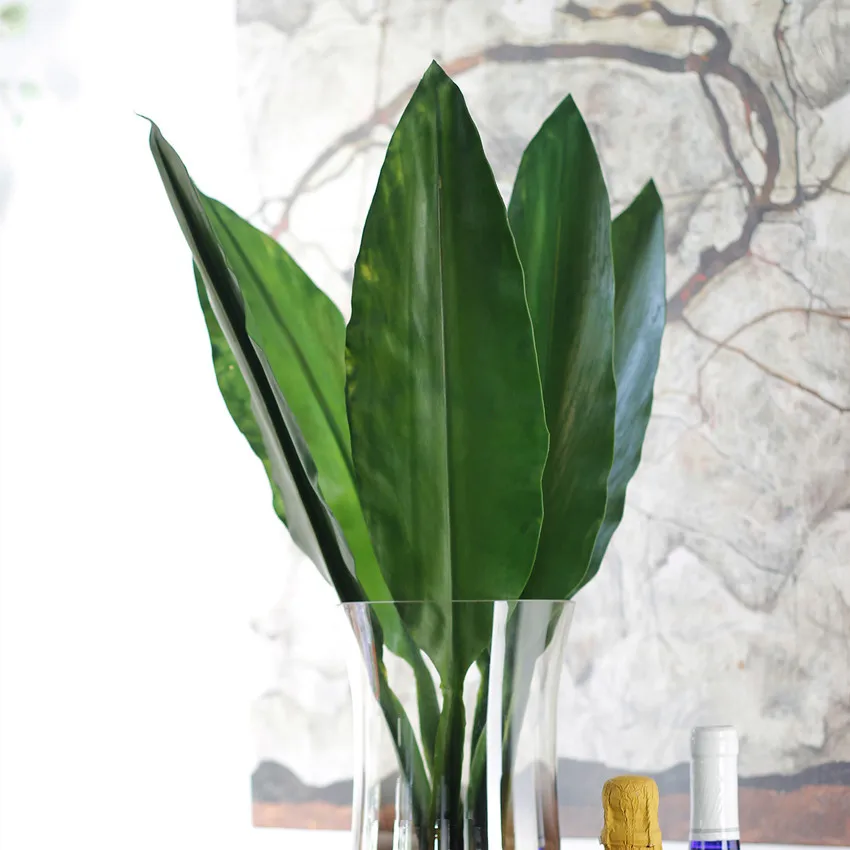 

Yiyun Real Touch Wedding & Home Decoration In Stock High Quality Artificial Green Faux Leaves For Factory Direct Sale, N/a