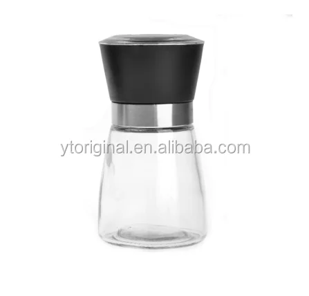 

Adjustable spice grinder Pepper and Salt Mill Set ceramic core spice bottle grinder, Customized
