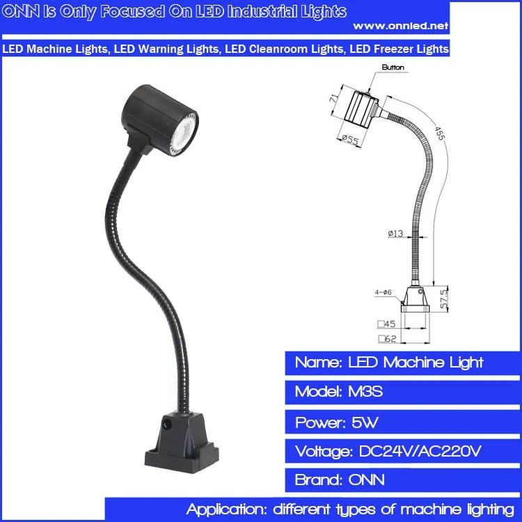 ONN-M3S 24V LED work light machine lighting Promotion lathe punch the long arm desk lamp