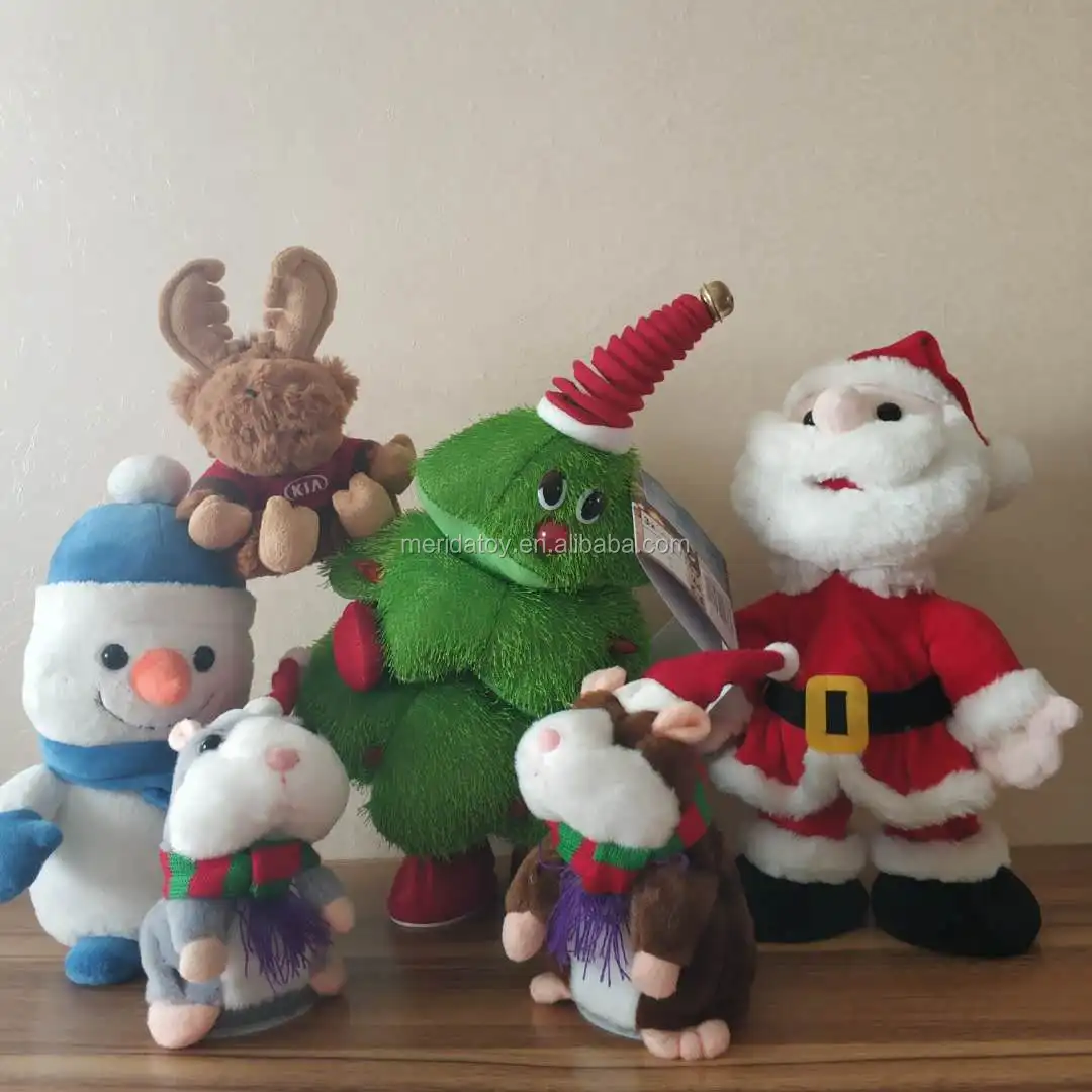 christmas plush toys bulk