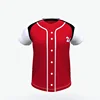 Custom design team logo polyester baseball jersey