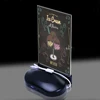 Restaurant Table Dock Charger 15000mah Powerbanks Cable Built-in Wireless Phone Charging Station