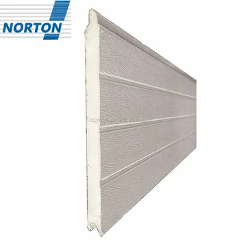 Pu Foam Insulated Sandwich Sectional Garage Door Panels Prices