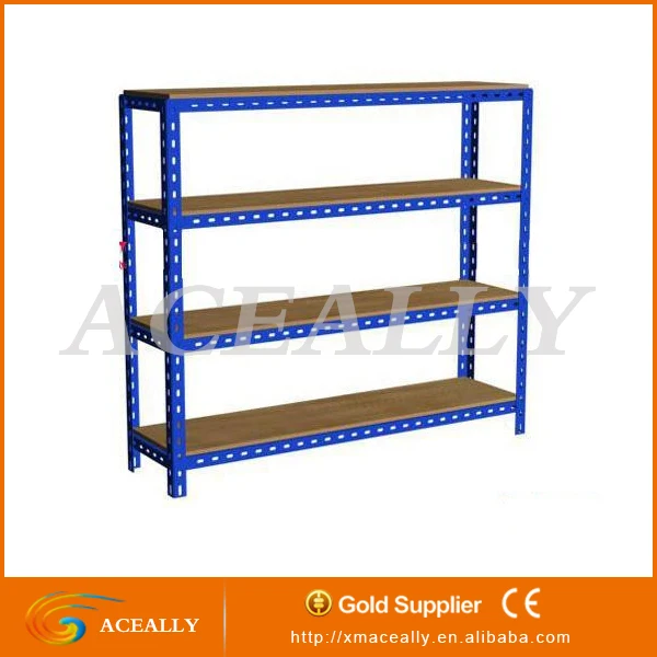 Galvanized Perforated Slotted Angle Dexion Shelving Used Brackets