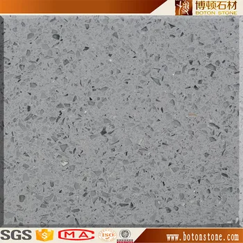 Gray Sparkle Quartz Slab Countertop Light Grey Starlight Gray Sparkle Quartz Slab Countertop Light Grey Starlight Stone