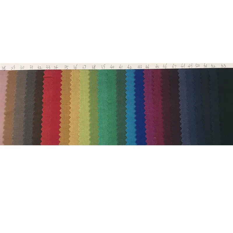 
Factory Direct Wholesale Ramie Linen Fabric Summer Comfortable Breathable Shirt Fabric 