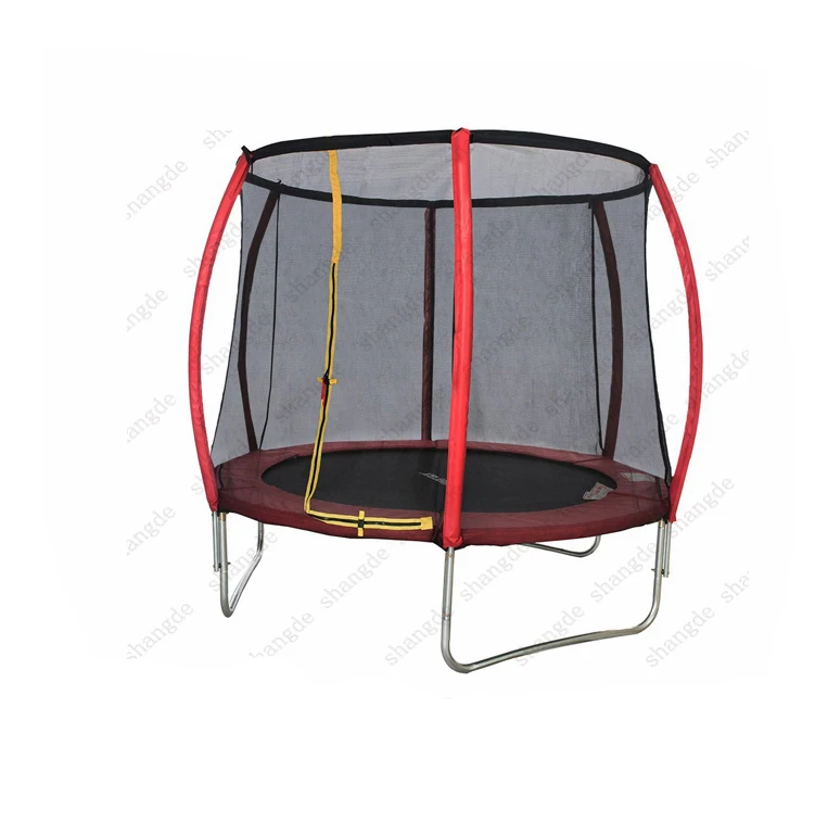 

Top Interesting Sundow Christmas Gift Big Round 6ft Indoor Trampoline Bed With Protective Net, Customized color