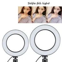 

6 Inch LED Ring Fill Light for Makeup Live Streaming YouTube Video Production Photography Online Teaching