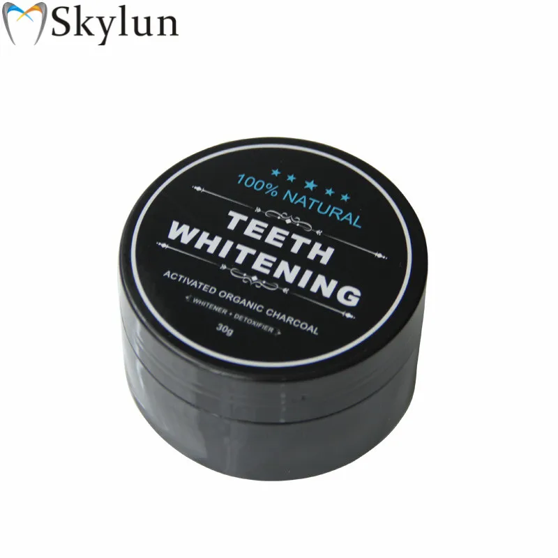 

Hight Quality Home Use Activated Bamboo Teeth Whitening charcoal powder, Black