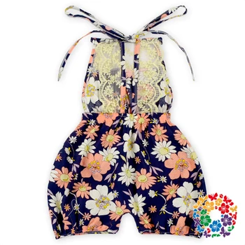 floral romper baby