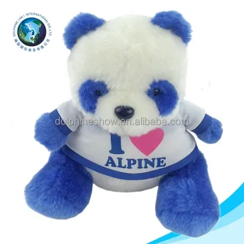 blue panda stuffed animal