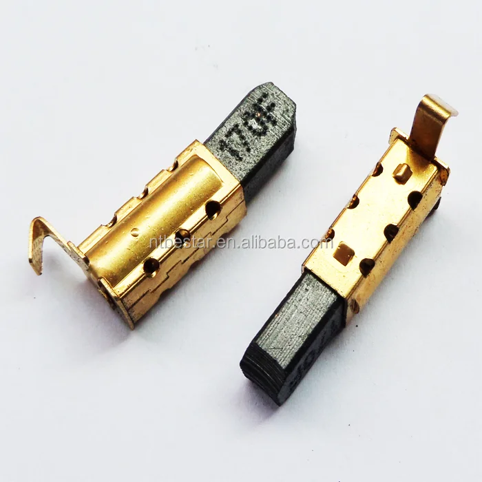 
chinese new graphite carbon brush with holder HT170F 6*8*14 carve characters 