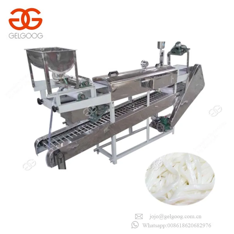 Factory Price Chinese Steam Rice Ho Fun Noodle Making Forming Machinery