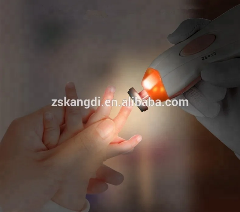 Electronic Nail Trimmer For Baby Nail Smooth With 4 Operating Levels