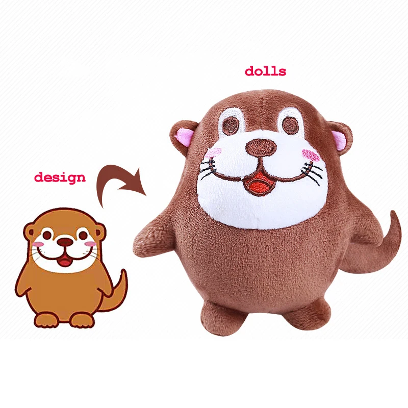 Provides the factory manufacture sample Creative gift Custom Soft Dolls Stuffed Animal OEM & ODM Plush Toys