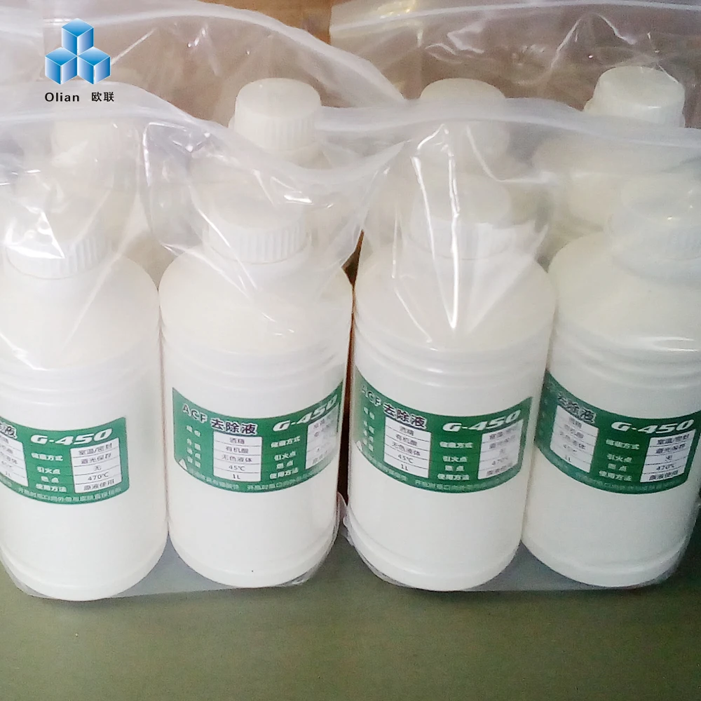 

G450 G430 G550 G650 Good Performance LCD ACF Remover solutions1000ml 500ml