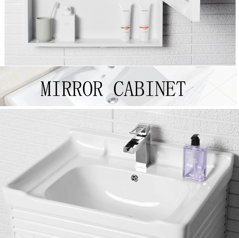 Fashion Design Wall Mounted Bathroom Mirror Cabinets Bathroom Vanities Modern