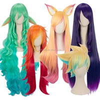 

Wholesale LOL Star Guardian Wig Cosplay League of Leagends Anime Miss Fortune Soraka Syndra Wig
