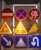 SKY Solar LED triangle aluminum kids traffic sign speed informative sign