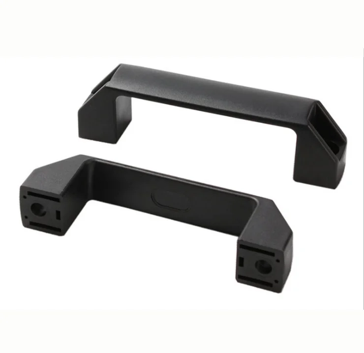 Black Square Plastic Nylon Pull Handles For Industrial Machines Buy Nylon Handles,Plastic Pull