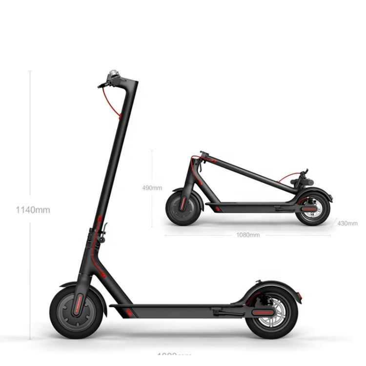 

Hotsale Mi365 2 Wheel Stand up 350w Electric Scooter 7.8A With App Factory Price, N/a