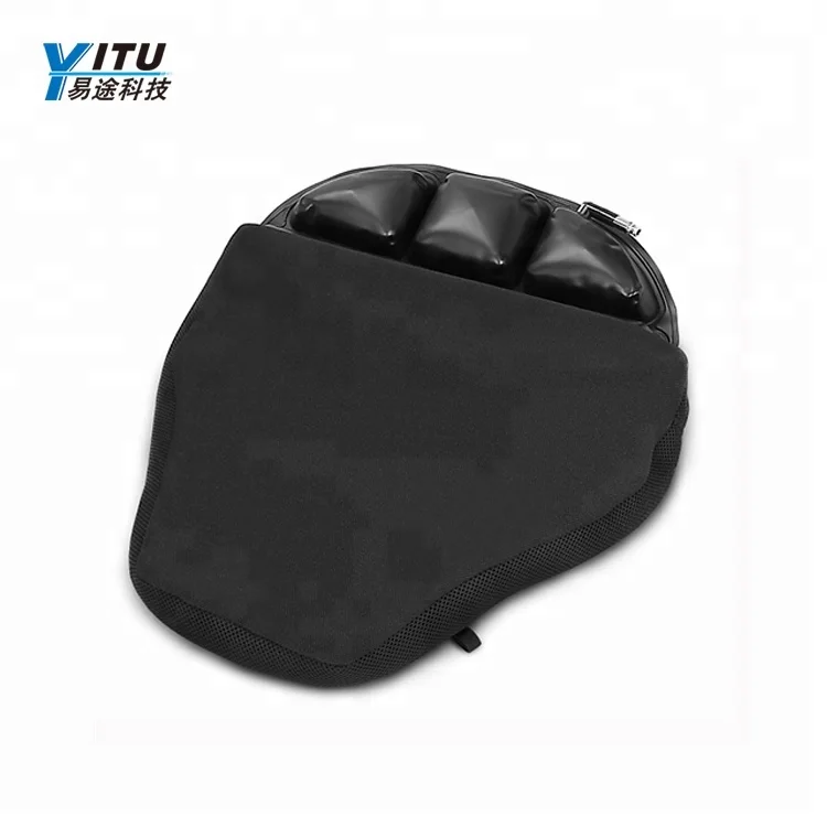 
New type motorcycle comfortable gel cooling seat inflatable air bladder cushion 