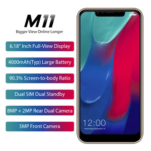 LEAGOO M11 Smartphone 6.18" Display 4000mAh Battery