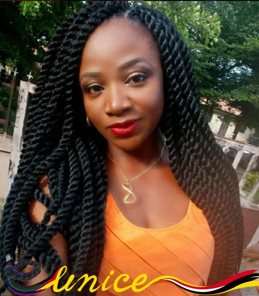 Havana Mambo Twist Extensiones Crotchet Braids Marley Braid Hair