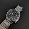 1039 Ceramic Bezel Rubber Strap Stainless Steel Sapphire Glass Dive Wrist Watch