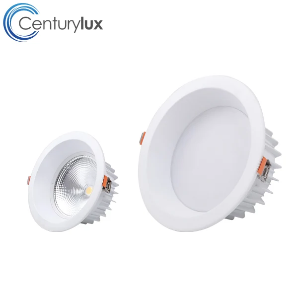 Deep recessed 125mm cut out Anti-glare mini surface 12w led downlight dimmable for clothing shop hal