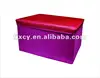 Red mesh foldable elegant storage bench/storage ottoman decorative home funiture