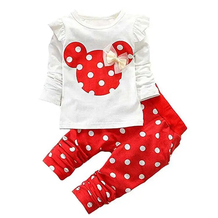 

Importers kids clothes in china 2pcs outfits baby girl wear