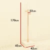Elastic Rose Gold Clothing Rack for Stores