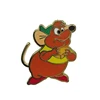 Metal Cartoon Mouse Cute Glitter Enamel Lapel Pin
