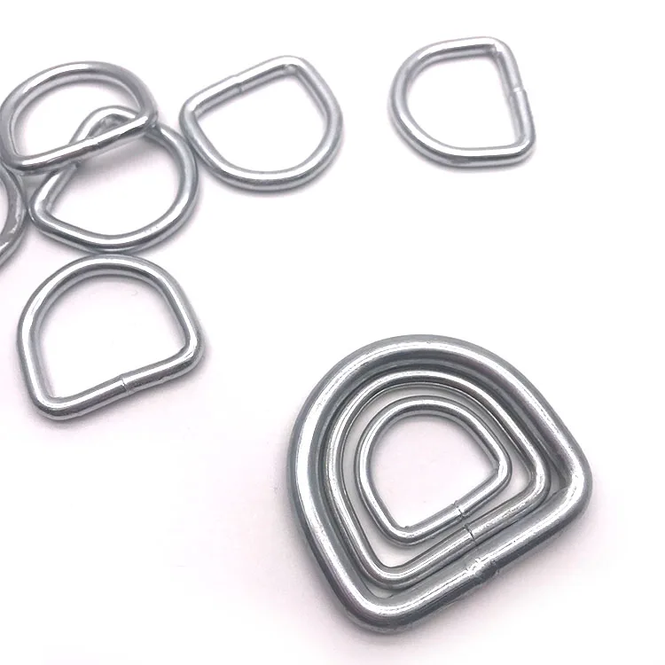 BT-900 6*50mm Manufacturer Direct Selling Excellent Quality Galvanized Stainless Steel D Ring for Bag Metal Accessories