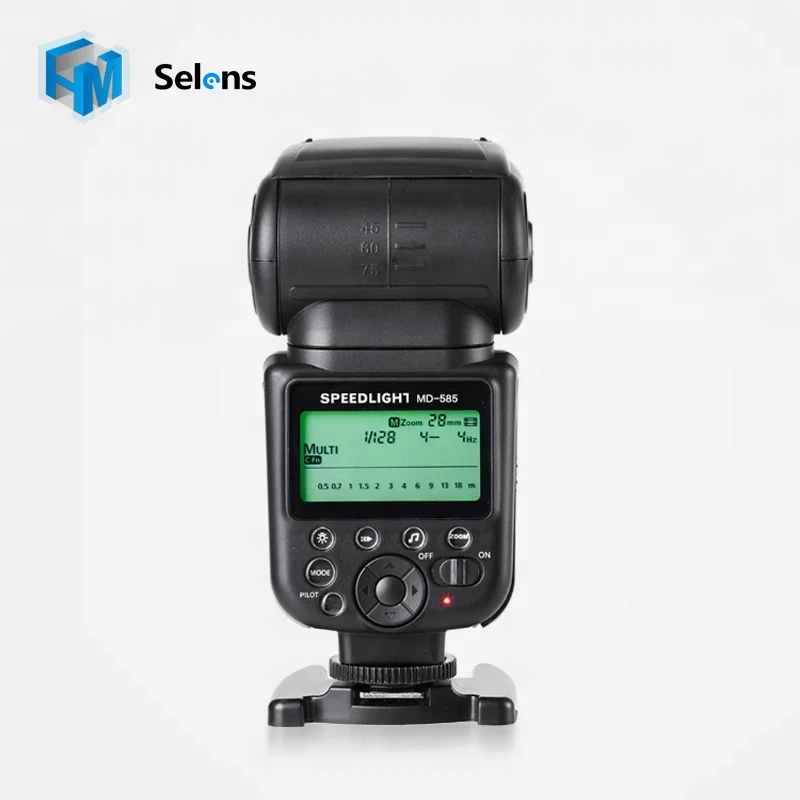 

Selens Maracaibo MD-585 GN58 TTL Master Slave HSS 1/8000s Flash Speedlite for Canon