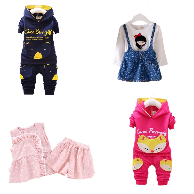 

girls clothing sets kids clothes little toddler baby dress child autumn boutique 2019 quality babies, As pic shows;we can according to your request also