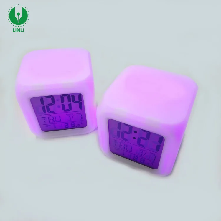 Top Quality Multi-function Plastic Battery Powered Custom Electronic Digital Table Clock.jpg
