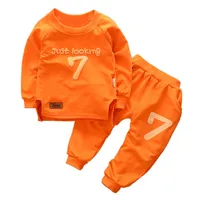 

2018 Spring 2 Pieces 0-5t Kids Leisure Suit Baby Girls Boys Clothes Set Newborn Baby Clothing