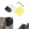 Hunting Scope Optic Foldable Lens Protector Reflex Sight Scope Lens Shield Cover with 20mm Rail Mount for Red Dot