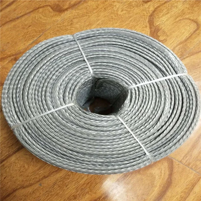 High performance UHMWPE rope of 3mm-- 16mm diameter with multiple colors