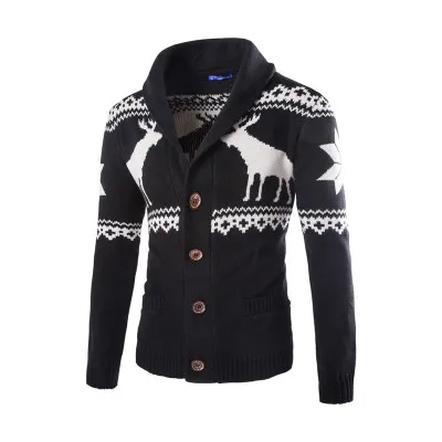 

Latest design Fawn Christmas Fashion Cardigan men's knitwear Sweatshirt, N/a
