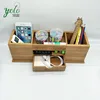 Useful New Custom Design Computer Or Office Free Standing Desk Organizer Bamboo With Drawer